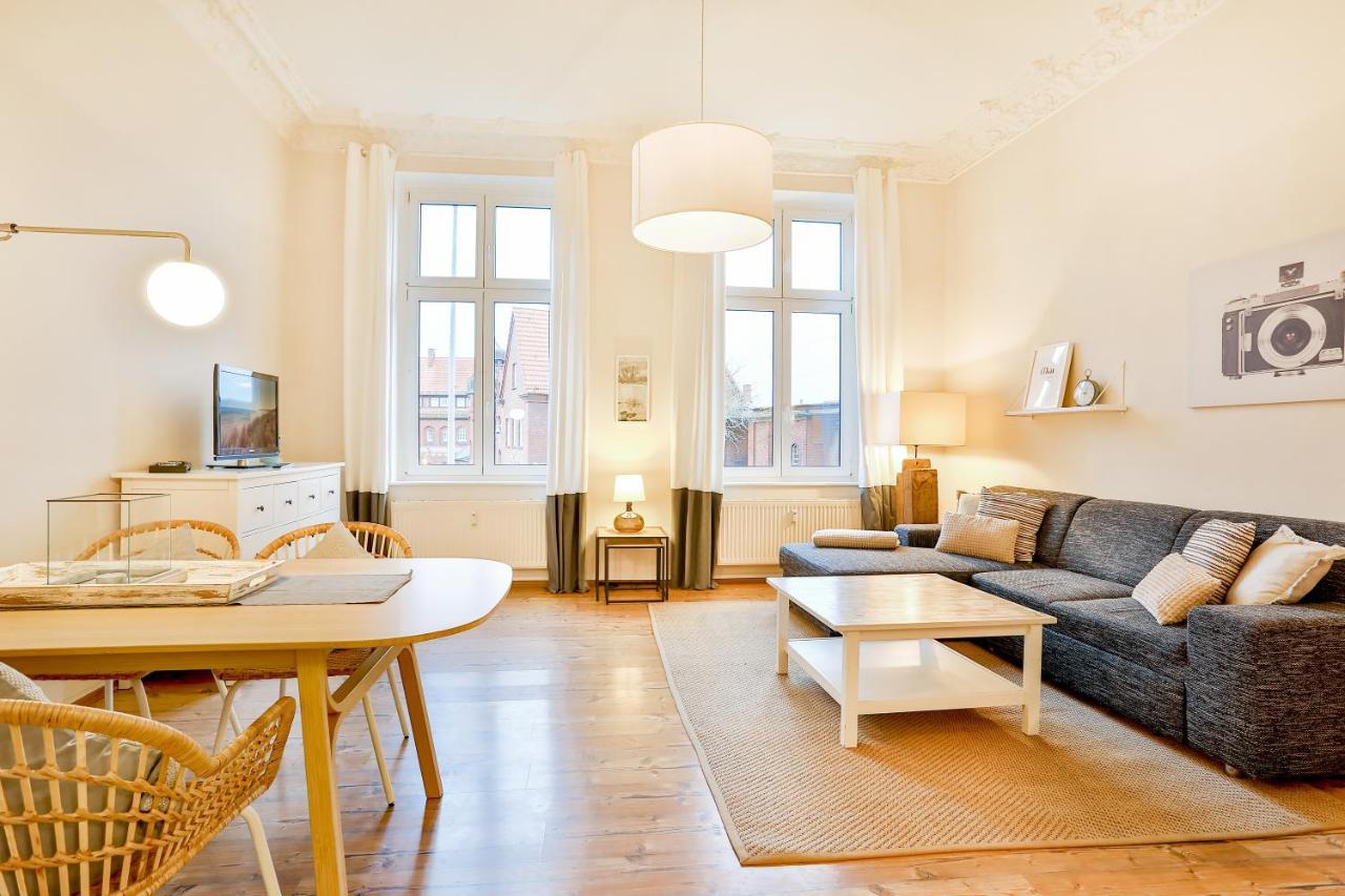 Apartments Am Bahnhof Stralsund Dış mekan fotoğraf
