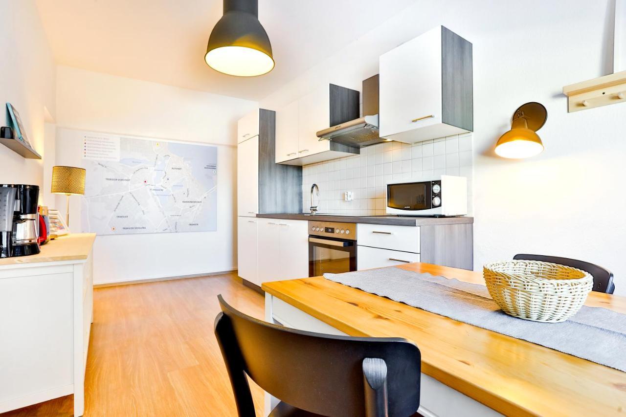 Apartments Am Bahnhof Stralsund Dış mekan fotoğraf