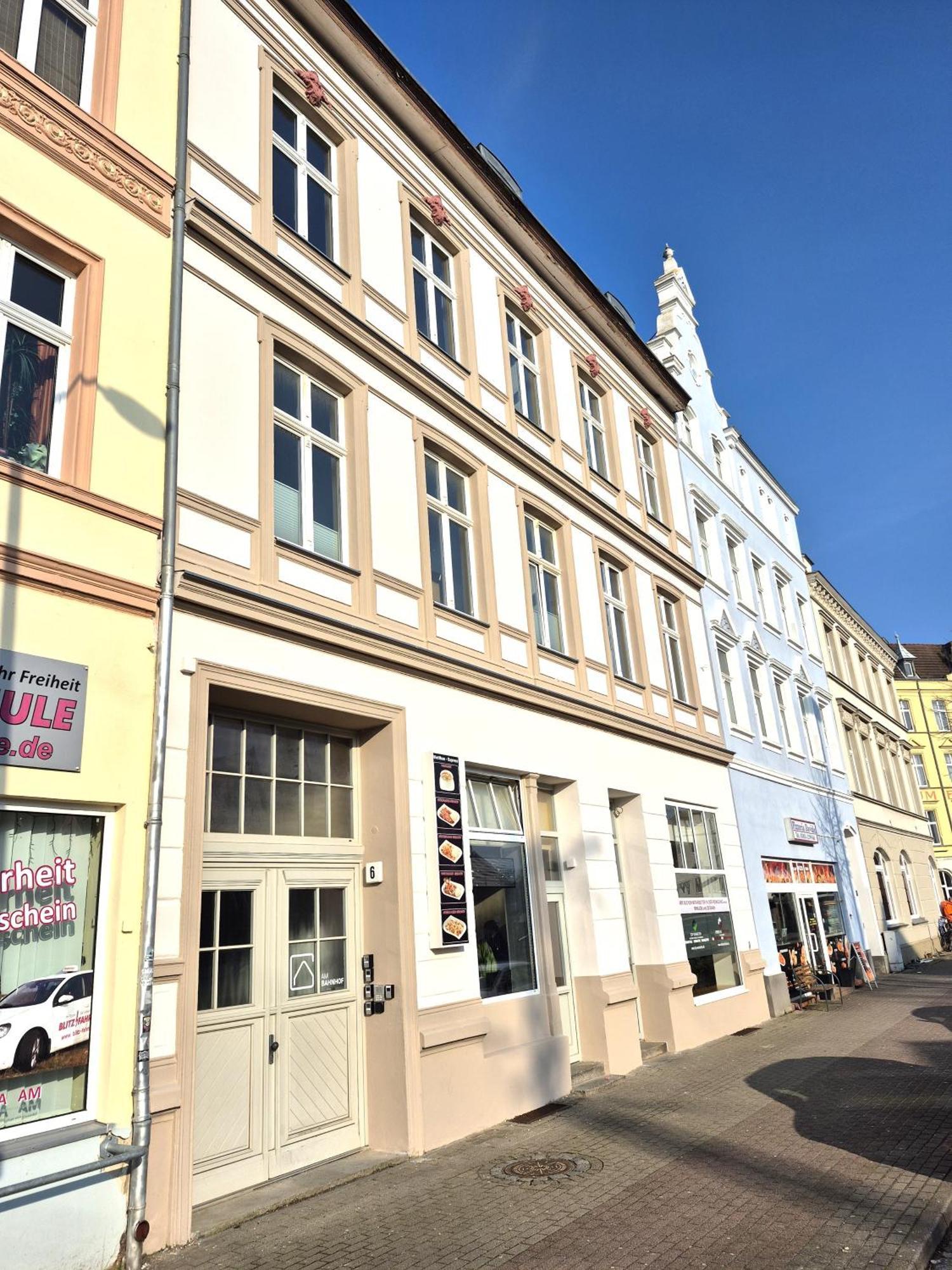 Apartments Am Bahnhof Stralsund Dış mekan fotoğraf